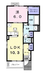 ルリアンCの物件間取画像